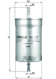 Filtru combustibil MAHLE KL767