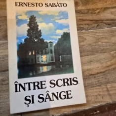 Intre scris si sange - Ernesto Sabato