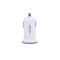 REMAX Duo USB QC 2.1A / 1A &icirc;ncărcător de mașină Premium-Culoare Alb