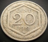 Cumpara ieftin Moneda istorica 20 CENT / CENTI - ITALIA, anul 1919 * cod 4303 = excelenta