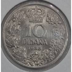 Serbia, 10 Dinara 1938, UNC.