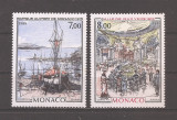 Monaco 1989 - Monaco &icirc;n Belle Epoque - Tablouri de Hubert Clerissi, MNH, Nestampilat