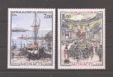 Monaco 1989 - Monaco &icirc;n Belle Epoque - Tablouri de Hubert Clerissi, MNH, Nestampilat