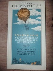 Toamna 2018Noutati, avanpremiere, selectie din catalogul de non fictiune