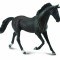 Figurina Iapa Thoroughbred Neagra pictata manual XL Collecta