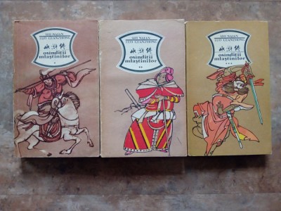OSANDITII MLASTINILOR-SHI NAIAN , 3 Volume, 1987 foto