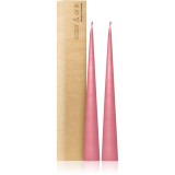 Ester &amp; erik cone candles old rose (no. 39) lumanare 2x37 cm