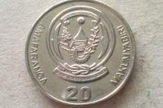 RWANDA-20 FRANCI 2009 foto