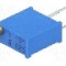 Trimer multitura, 1k&Omega;, 3/8 inch, 500mW, VISHAY, T93YA102KT20, T216910