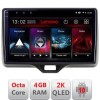 Navigatie Toyota Yaris 2020- , Octacore Qualcomm, 4Gb RAM, 64Gb Hdd, 4G, Qled 2K, DSP, Carplay, Bluetooth CarStore Technology