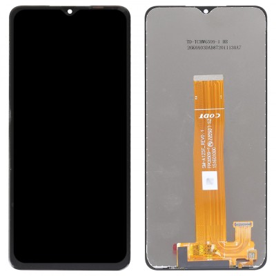 Display Samsung Galaxy A12 A127 Nacho cu touchscreen Compatibil Negru foto