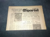 ZIARUL SPORTUL 5 OCTOMBRIE 1984 CUPE EUROPENE