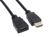Cablu prelungitor HDMI v1.4 T-M 10m Negru, KPHDMF10