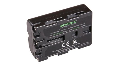 Sony NP-FM500H Alpha DSLR-A100 DSLR-A100H 57 65 2040mah / 14,7Wh / 7.2V Baterie Premium / baterie re&amp;icirc;ncărcabilă - Patona Premium foto