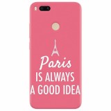 Husa silicon pentru Xiaomi Mi A1, Paris Is Always A Good Idea