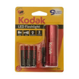 Lanterna 9 LED-uri Kodak 30412460 46lm Metalica IP62 Rosu