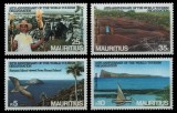 MAURITIUS 1985 TURISM PEISAJE, Nestampilat