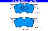 ATE 13.0460-7353.2 set placute frana,frana disc