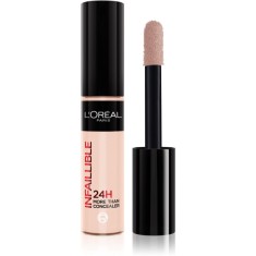 L&rsquo;Or&eacute;al Paris Infaillible 24h More Than Concealer corector cu efect matifiant culoare 325 Bisque / Cool Ros&eacute; 11 ml