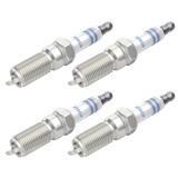 Cumpara ieftin Set 4 bujii scanteie Bosch pentru Ford Mondeo IV, Mazda 3, 5, 6, MX-5 III