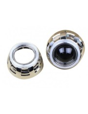 Lupe pentru far Bixenon Mini D2S 2,5&Prime; HS scurte Z113 cu Angel Eyes