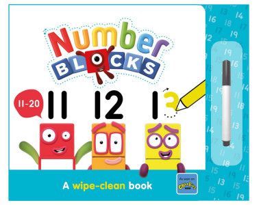 Carticica Scriu si sterg - Numberblocks 11-20 PlayLearn Toys foto