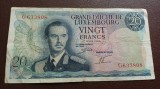 Luxemburg -20 Francs 1966