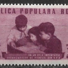 B2762 - Romania 1950 - Pioneri 3v. neuzat,perfecta stare