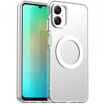 Husa MagSafe pentru Samsung Galaxy A06 A065, Techsuit, CandyCase, Alba foto