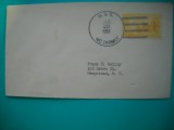 HOPCT PLIC S FDC NR 780 USS MC DERMUT -NEW YORK -STAMPILOGRAFIE VAPOR / NAVA MILITARA 1951 -SUA -CIRCULAT