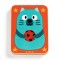 Puzzle incastru din lemn Max - 4 piese
