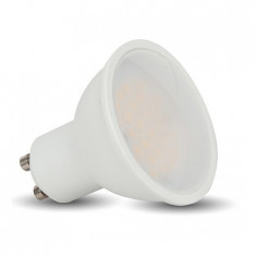 Bec LED GU10 5W alb cald V-TAC, 3000K foto