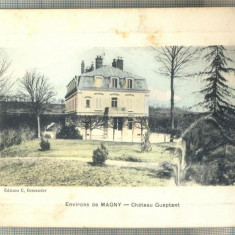 AD 23 C. P. VECHE -ENVIRONS DE MAGNY-FRANTA -CIRCULATA 1916 -FRANCHISE MILITAIRE