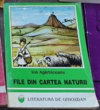 FILE DIN CARTEA NATURII - ION AGARBICEANU