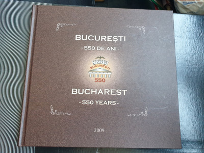 Album filatelic 2009 Bucureștiul 550 ani foto