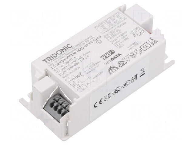 Alimentator LED pulsatoriu 36W 7,5&divide;42VDC 650&divide;1050mA IP20