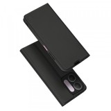 Husa pentru Xiaomi Redmi 17C 5G, Techsuit, Magskin Book, Neagra