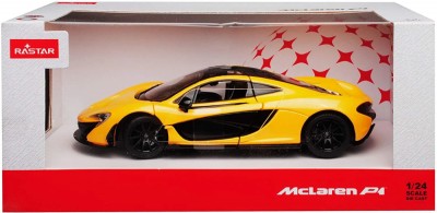 Masinuta Metalica Mclaren P1 Galben Scara 1 La 24 foto