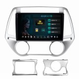 Navigatie 2K Hyundai I20 (2012-2014) 4GB RAM Android 13 Octacore Slot Sim 4G DSP GPS Wi-FI Carplay Android Auto USB Bluetooth Waze Touchscreen 9.5 Inc