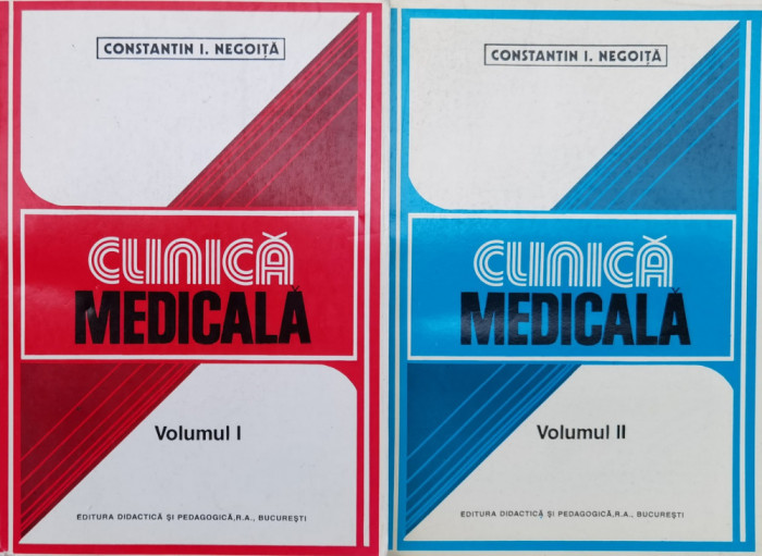 Clinica Medicala Vol.1-2 - Constantin I. Negoita ,558493