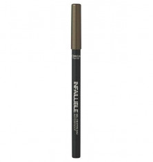 Creion de ochi rezistent la transfer L Oreal Paris Infaillible Gel Crayon Waterproof 24H, 08 Rest in Kaki foto