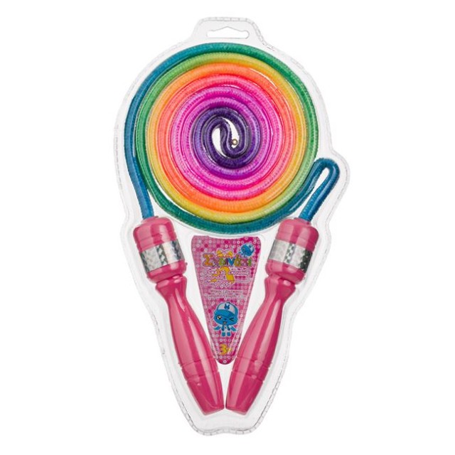 Coarda De Sarit Din Funie, Pentru Fetite, Multicolor, 2 m