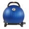 Gratar portabil cu capac O-GRILL 900, 3.2 kW, aprindere automata, 232 g/h, afisaj temperatura, Albastru