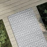 vidaXL Covor de exterior, ARAKIL gri, 80x150 cm, PP
