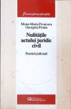 NULITATILE ACTULUI JURIDIC CIVIL. PRACTICA JUDICIARA-MONA-MARIA PIVNICERU-260530