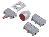 Comutator cu apăsare 22mm 1NC/1NO