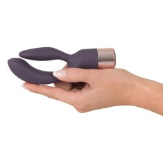 Mini Vibrator iepure din silicon, extrem de flexibil Elegant Series Mini Double
