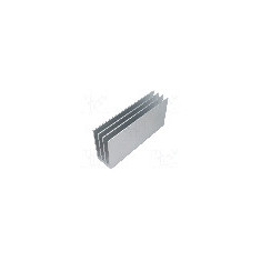 Radiator extrudat, aluminiu, 150mm x 35mm, naturala, FISCHER ELEKTRONIK - SK 654 150 AL