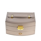 Cutie eleganta de bijuterii cu maner si inchidere cu cheie