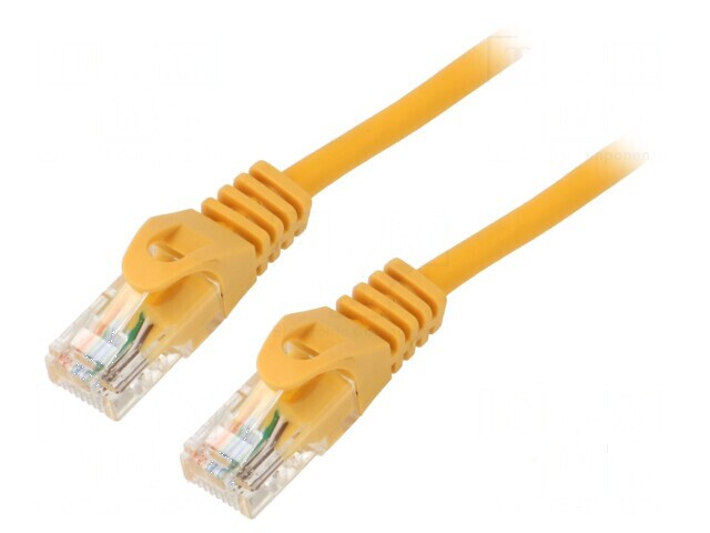 Cablul Patch U/UTP 5e CCA PVC Portocalie 30m 26AWG 1buc.